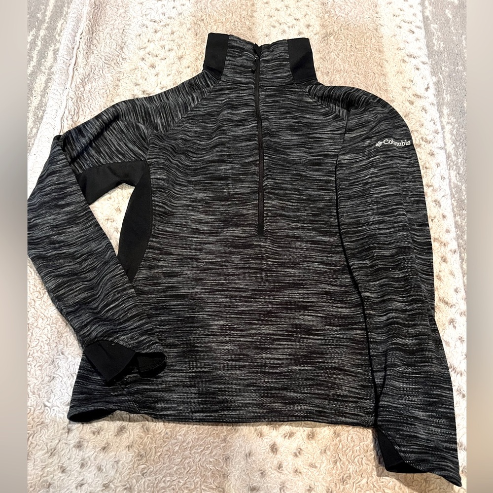 Columbia 3/4 Zip Sweater - Running